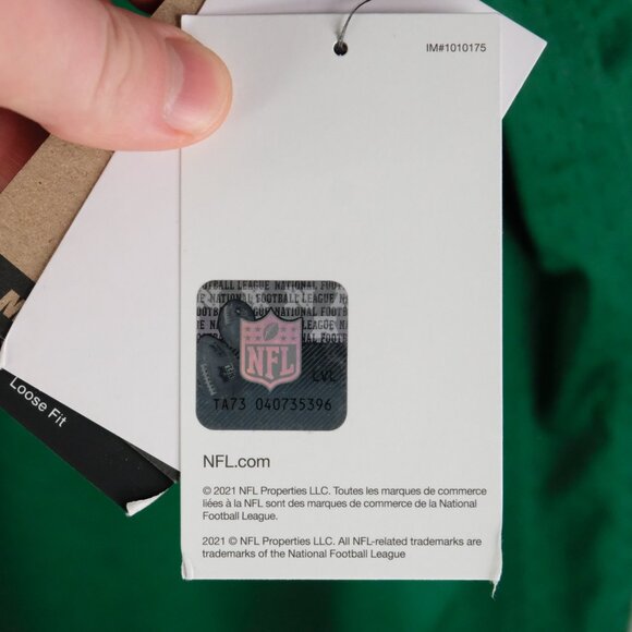 New York Jets Rogers 8 Jersey Mens Extra Large Loose Fit Green Nike NFLPA - Picture 7 of 10